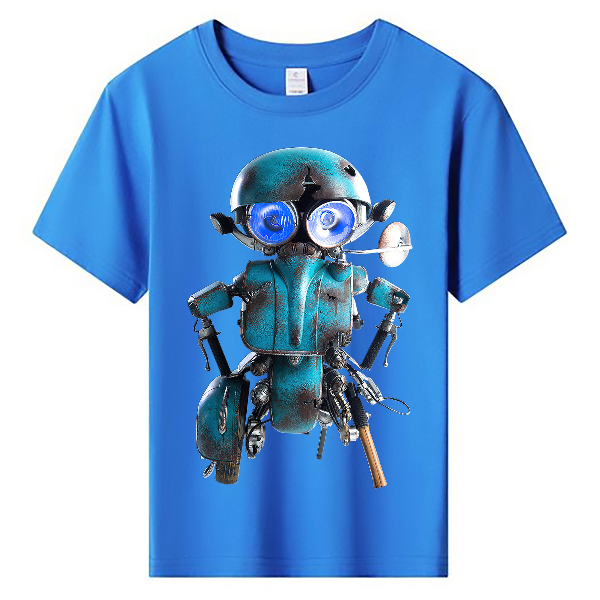 （画像用）  綿100％キッズTシャツ（フロントプリント）